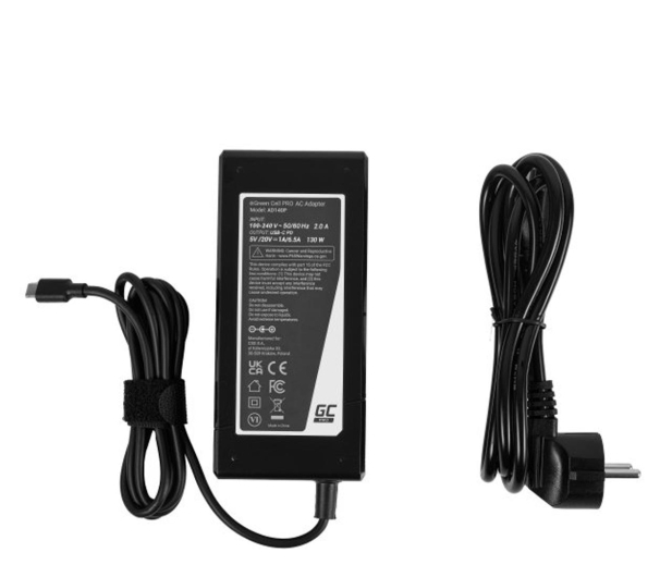 GREENCELL USB-C 130W 5V-9V-12V-15V/3A, 20V/6.5A Power Delivery AD140P - 1271750 - zdjęcie 4